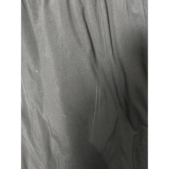 Vintage L.L. Bean Goose Down Puffer Trench Coat Black Size Large - Picture 8 of 8